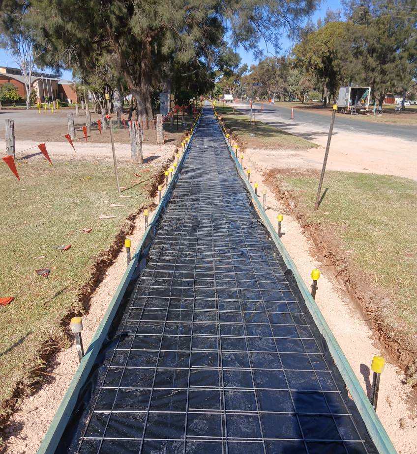 Benetook Avenue Shoulder Works