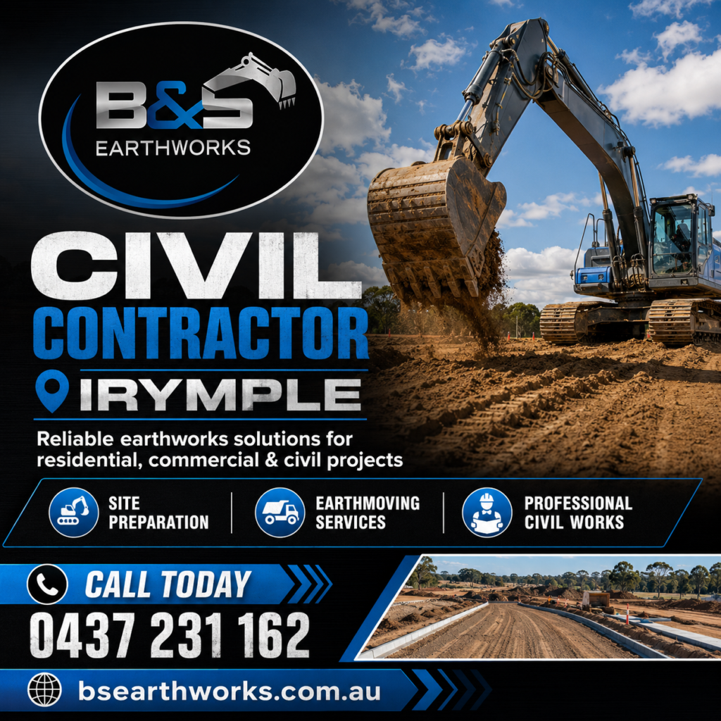 Civil Contractor Irymple for Drainage and Roadworks