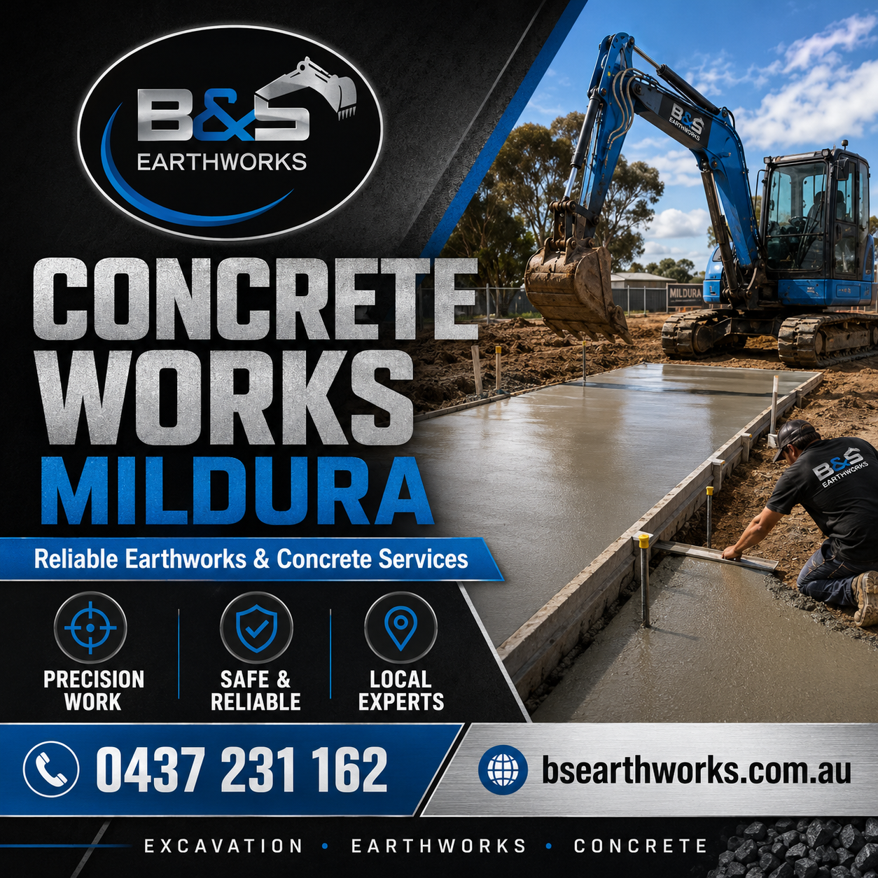 Concrete Works Mildura for Residential and Commercial Sites