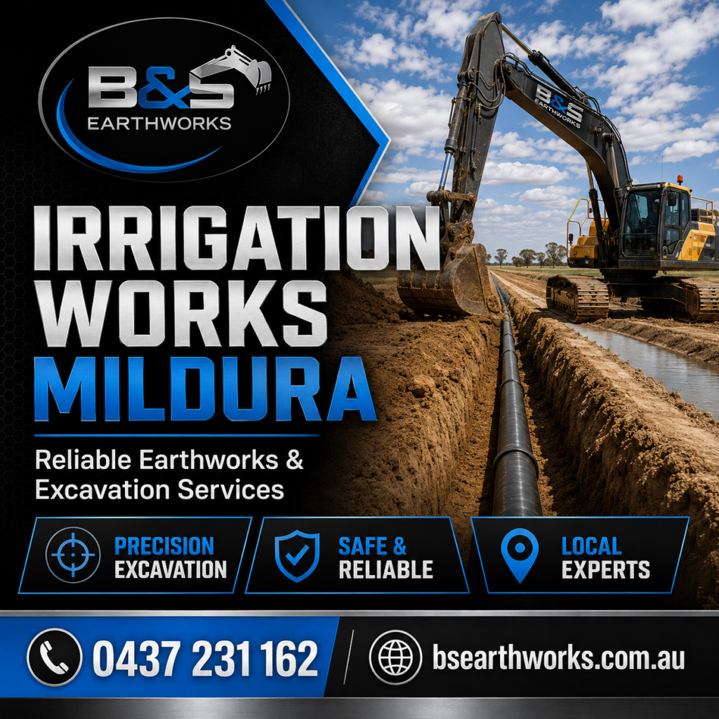 Irrigation Works Mildura for Better Water Management