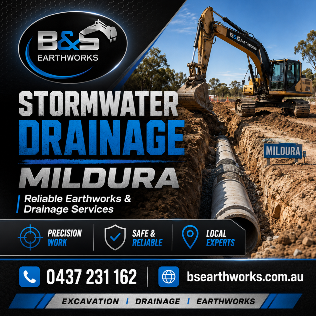 Stormwater Drainage Mildura for Civil Projects